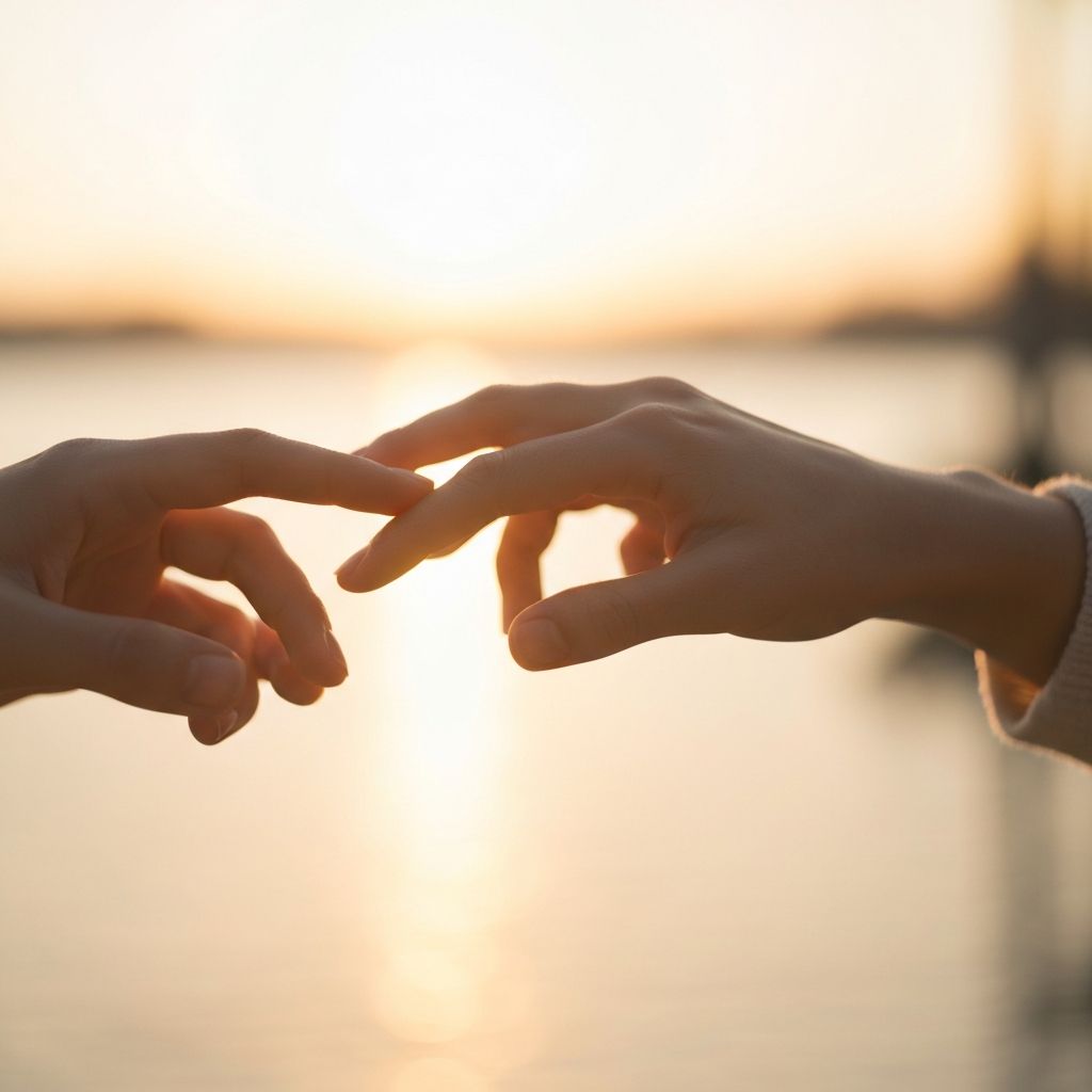 Mani che sfiorano luce – SalvaSounds Sensazioni